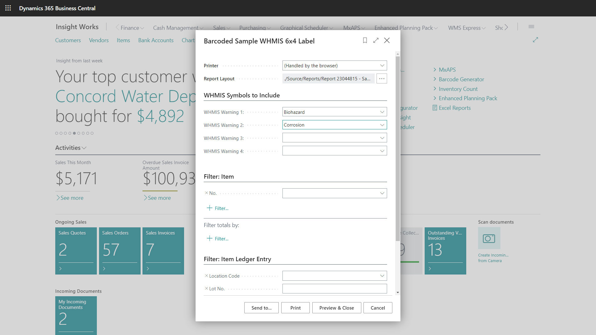 screenshot of Barcode Generator PowerTool